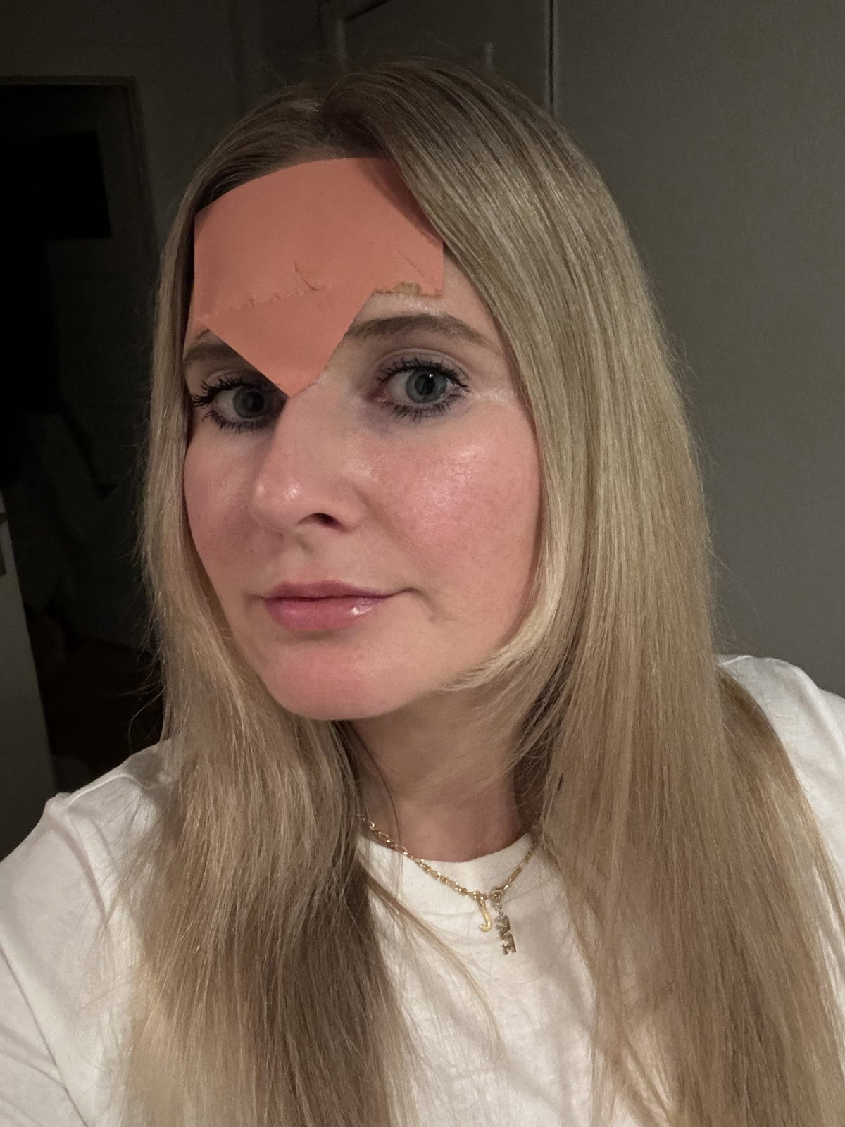 Frownies im Gesicht