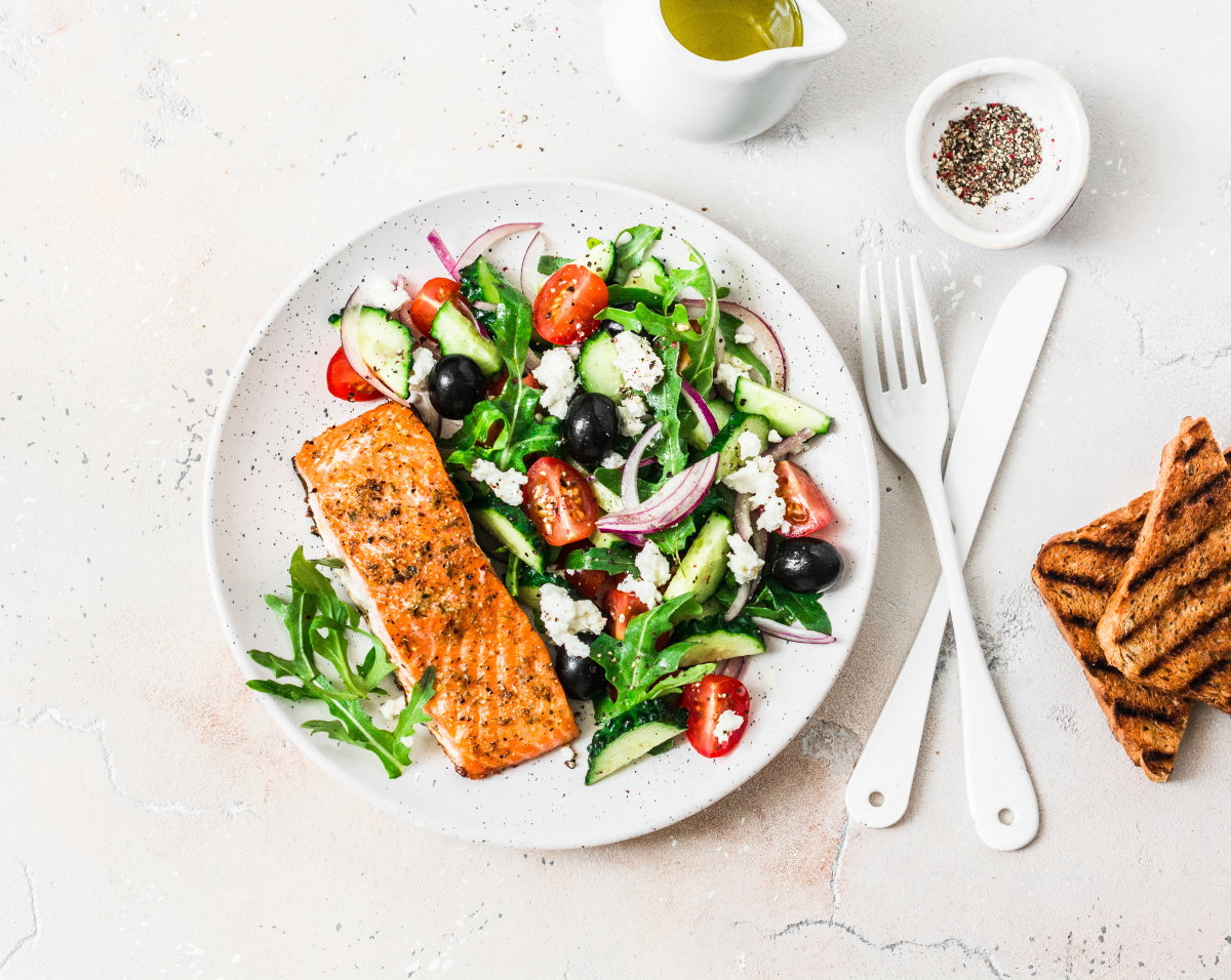 Salate zum Abnehmen, die ordentlich satt machen und dazu gesund sind