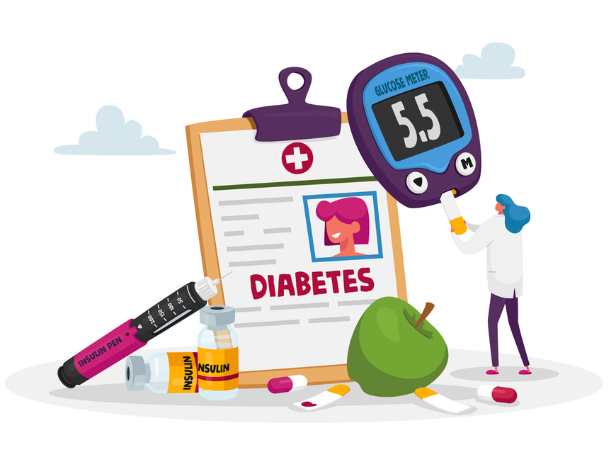 Die Zahl der Menschen mit Diabetes nimmt in Deutschland kontinuierlich zu.