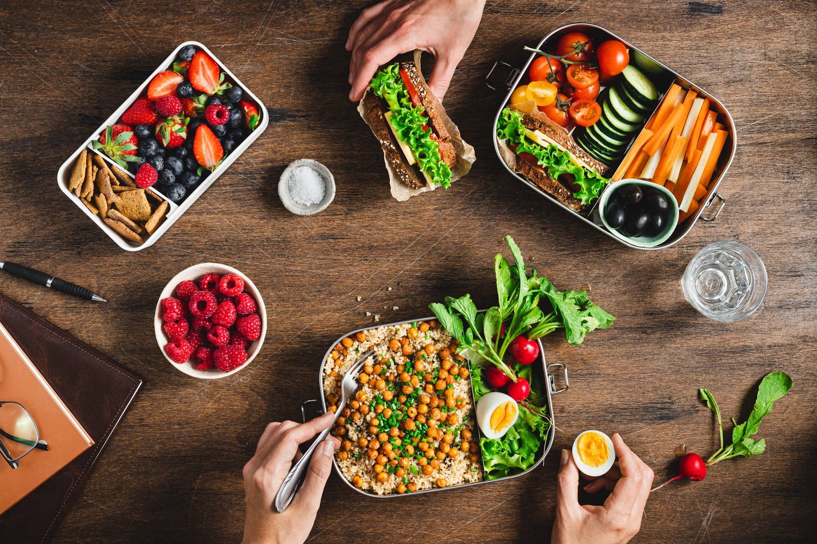 Wie viele Mahlzeiten am Tag sind gesund?