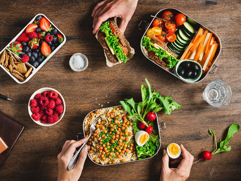 Wie viele Mahlzeiten am Tag sind gesund?