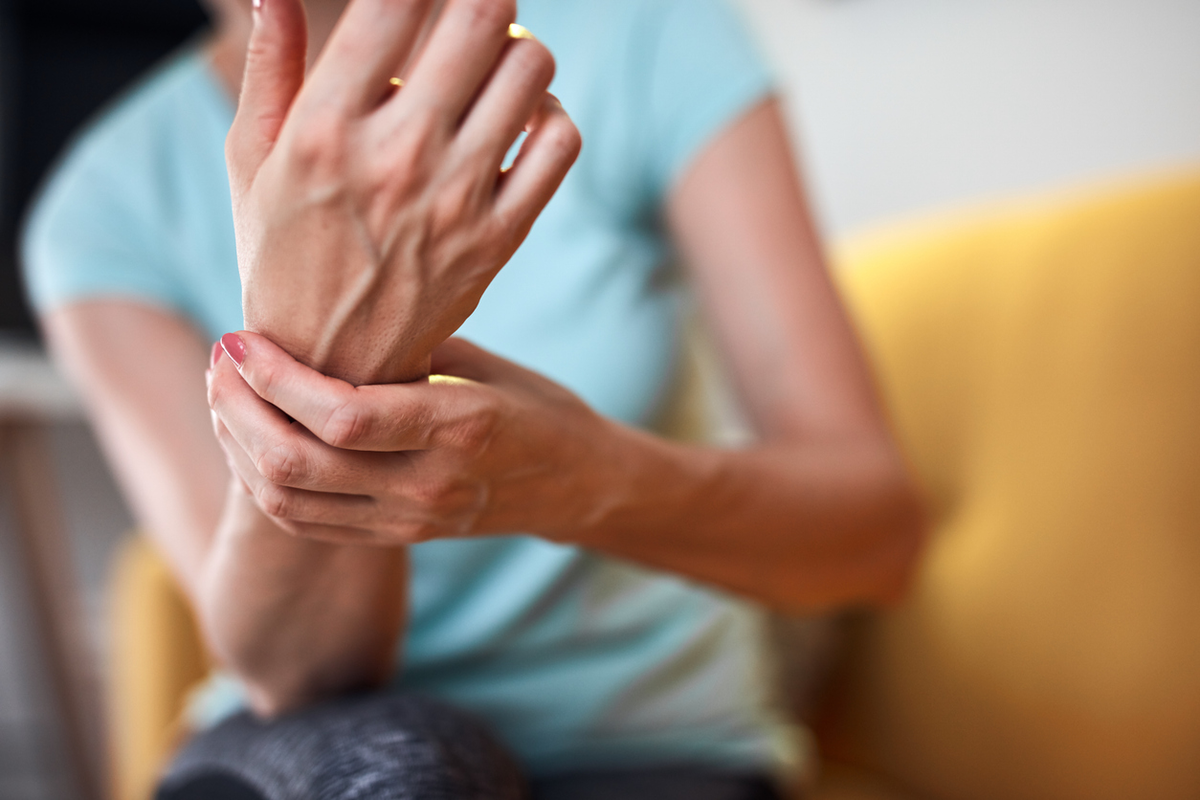 Sehnenscheidenentzündung an der Hand