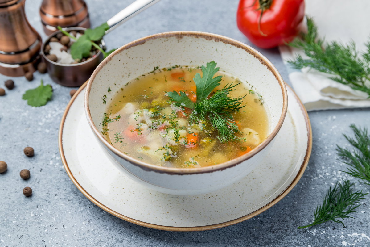 Gemüsesuppe