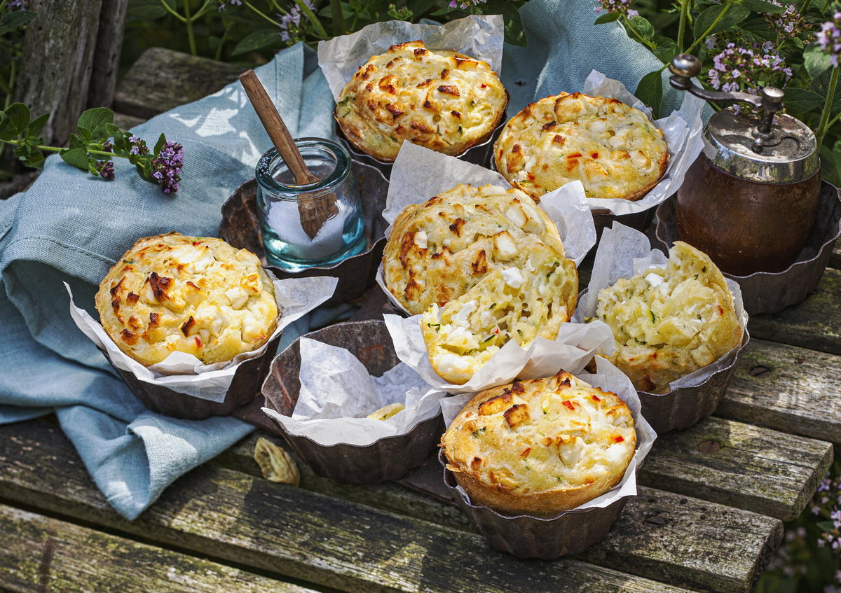 Zucchini-Muffins