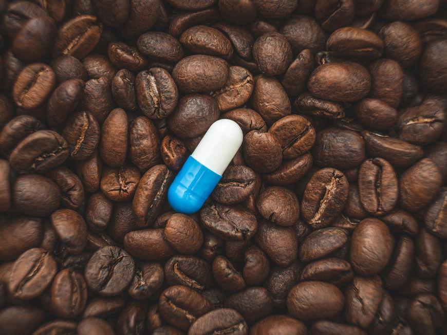 Nahrungsergänzungsmittel und Kaffee