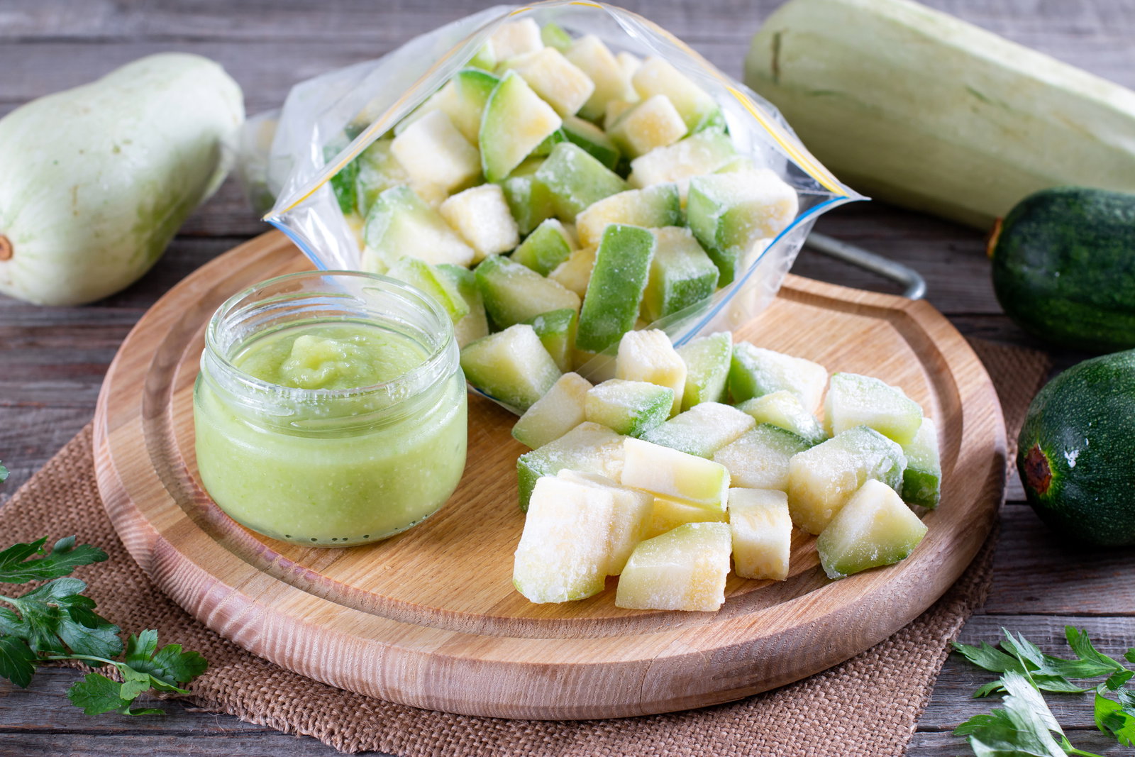 Kann man Zucchini roh einfrieren? Was Sie wissen müssen