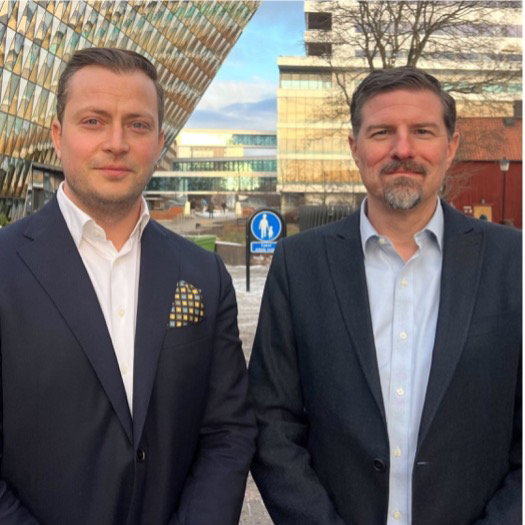 Adrian Liljefors und Dr. Johan Lindström