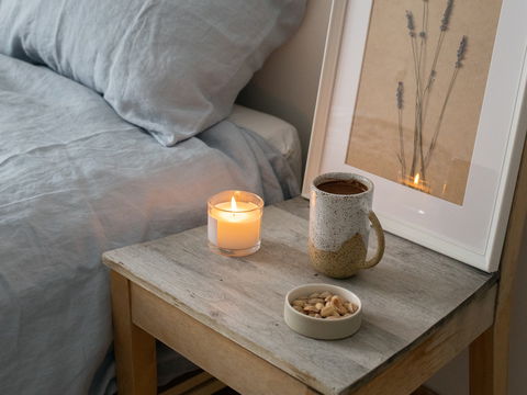 Sanfte Abendroutine: Wie eine Duftkerze bei der Entspannung hilft