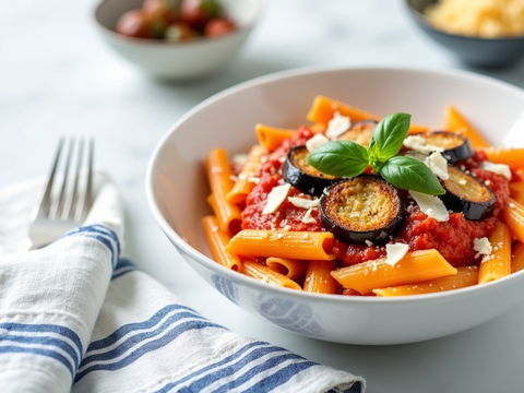 Pasta alla Norma: Der sizilianische Klassiker in der Vital-Variante