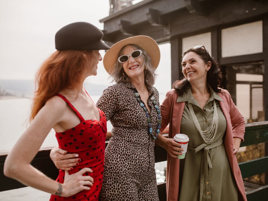 Tolle Frauen in der Menopause