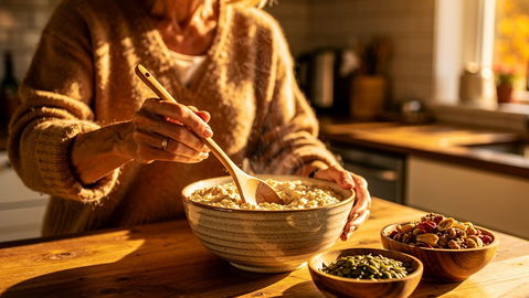 Kürbiskerne, Hafer oder Nüsse: Was sättigt als Herbst-Snack?