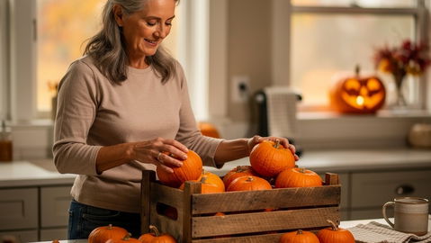 Kürbis richtig lagern: So bleibt er nach Halloween länger frisch