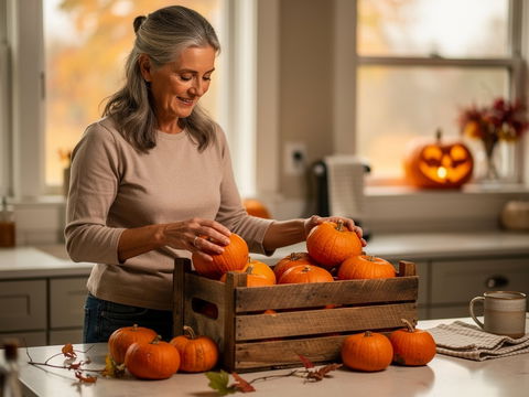 Kürbis richtig lagern: So bleibt er nach Halloween länger frisch