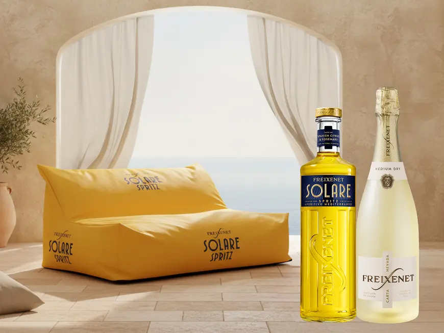 Freixenet Solare Spritz Paket und trendiger Sitzsack zu gewinnen