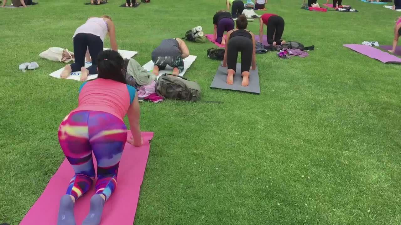 Yoga in weniger als 2 Minuten