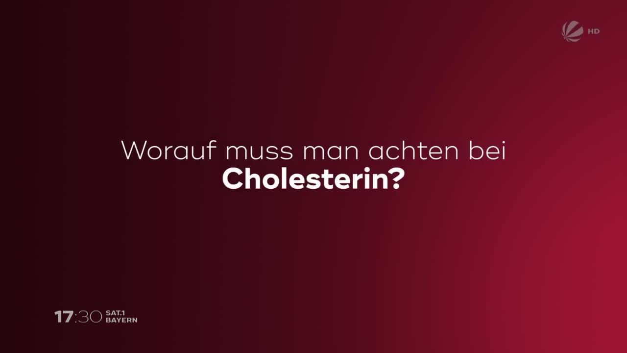 Gesundheitstipp: Was macht mein Cholesterinspiegel?