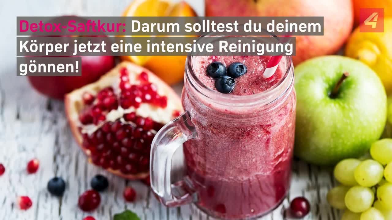 Detox-Saftkur: Intensive Reinigung für den Körper