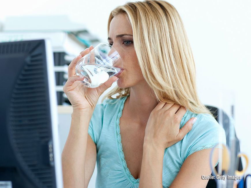 Trotz extremer Hitze: Deutsche trinken zu wenig