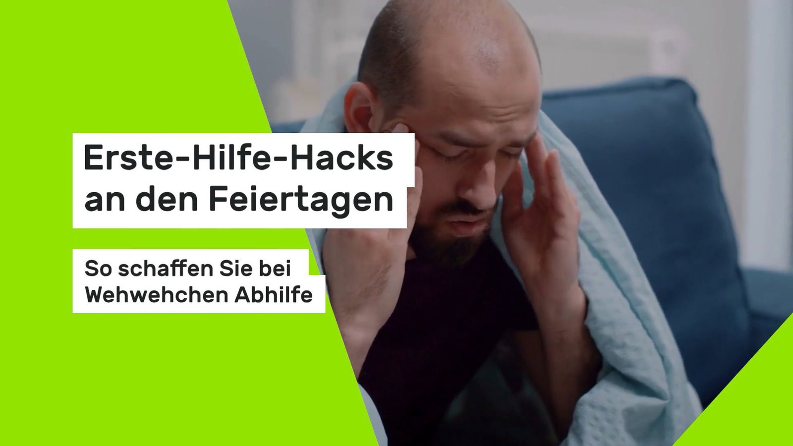 Erste-Hilfe-Hacks an den Feiertagen: So schaffen Sie bei Wehwehchen Abhilfe
