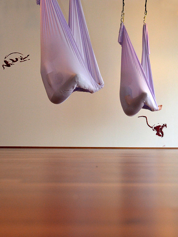 Ausprobiert: Anti-Gravity Yoga