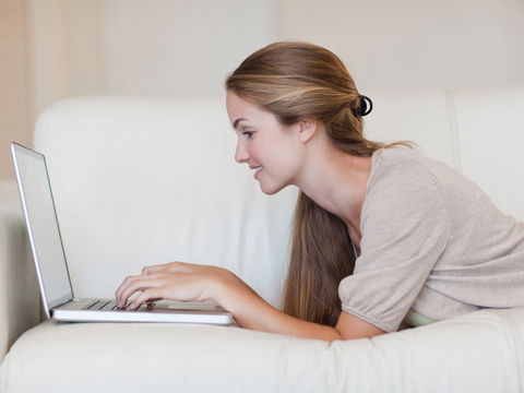 Computer statt Couch