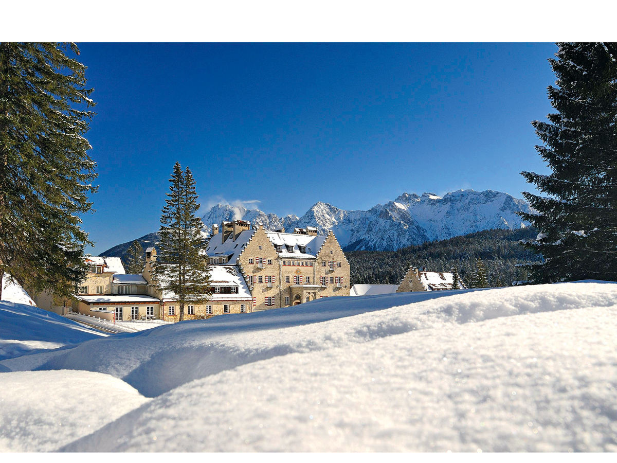 Hotel im Winter