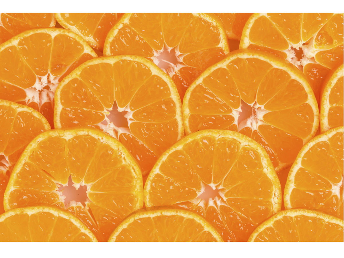 Orangenscheiben