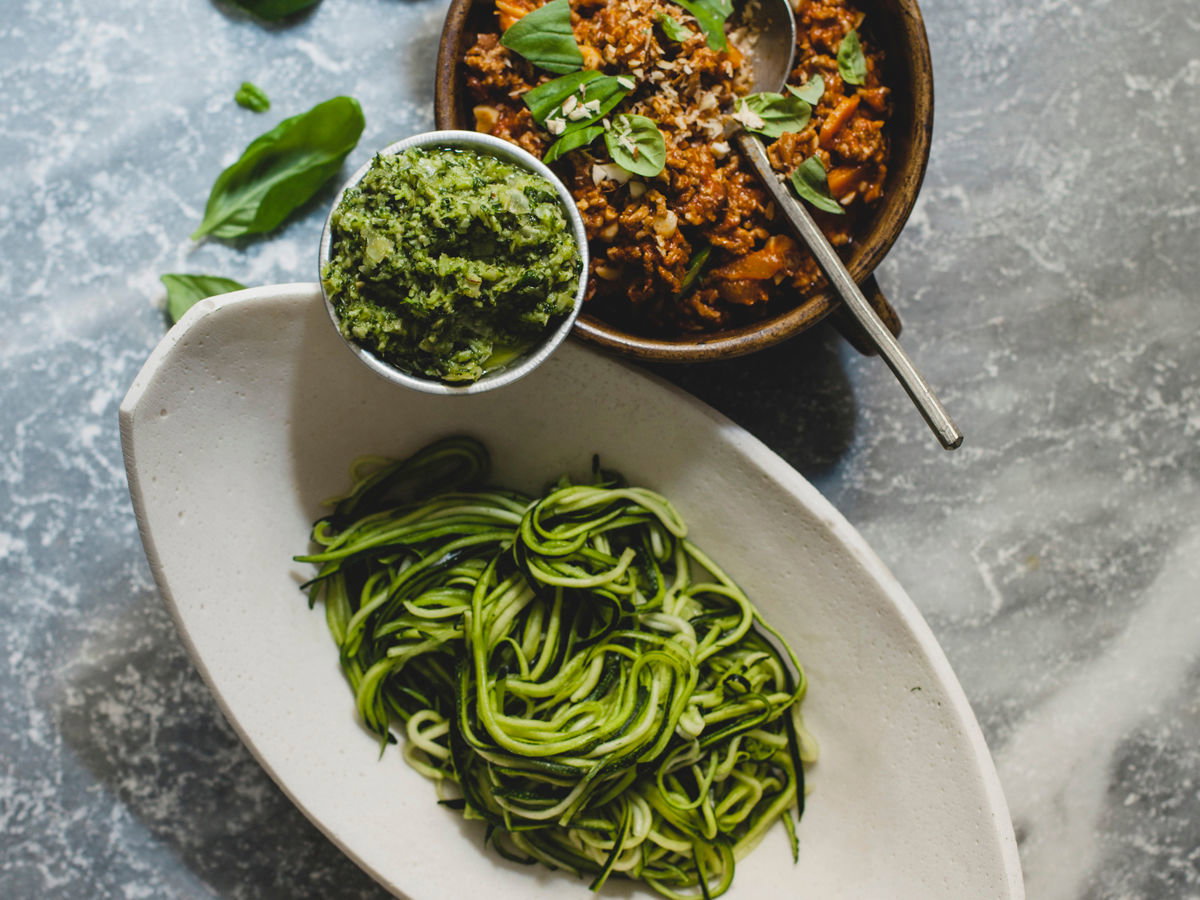 Zucchinispaghetti