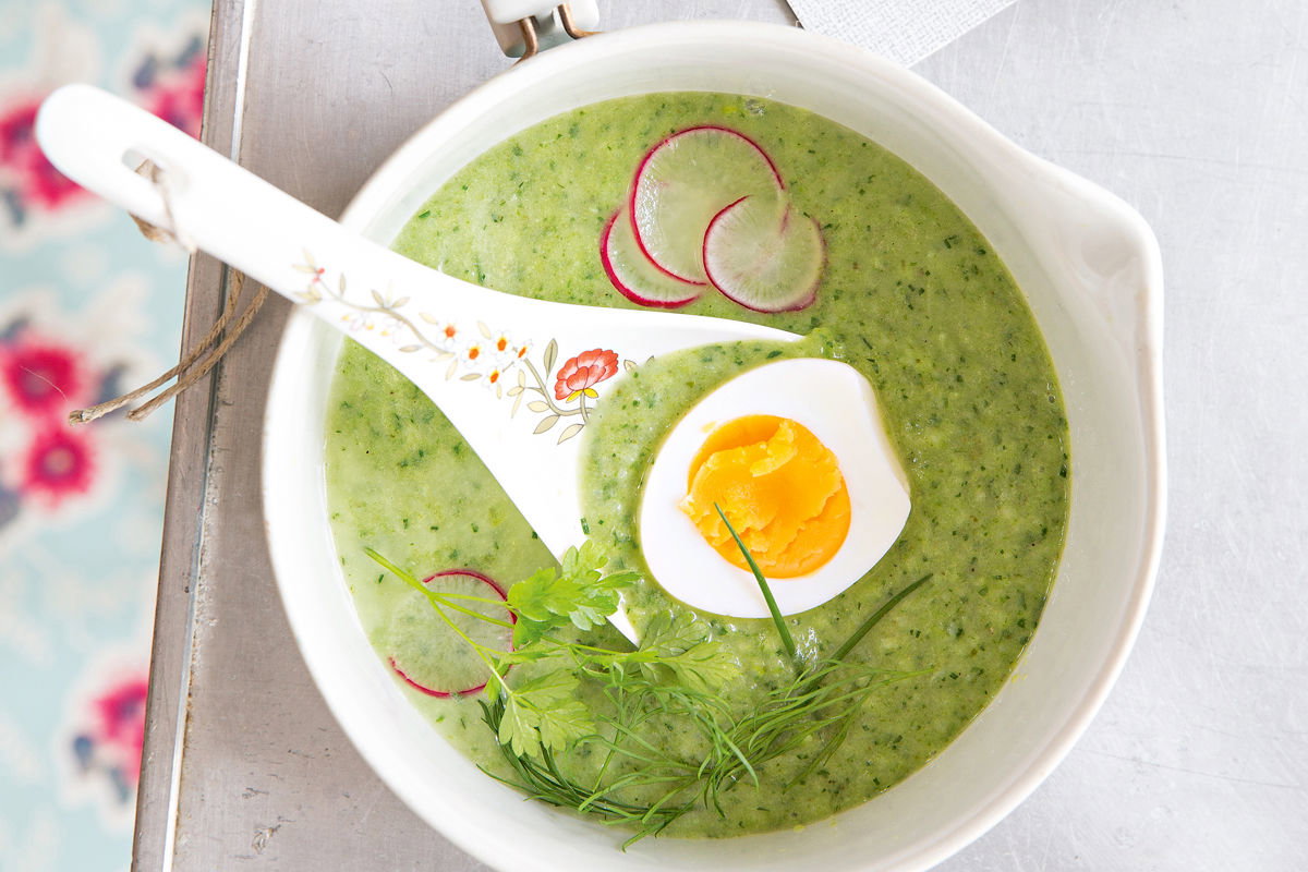 Kräutersuppe