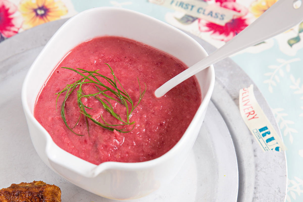Rote-Beete-Suppe