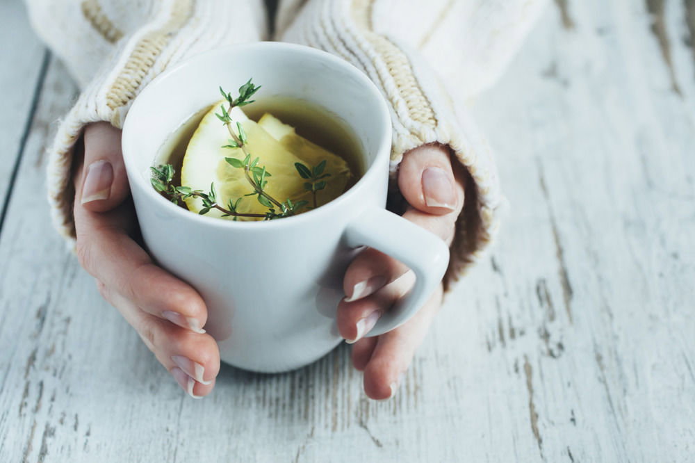 heisse-zitrone bei einer Bronchitis trinken