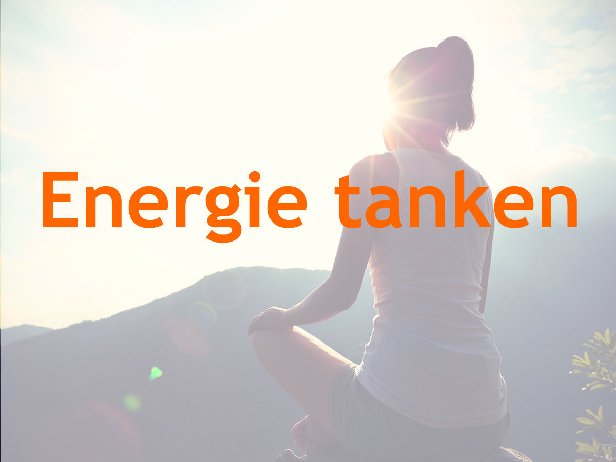 energie tanken mit meditation