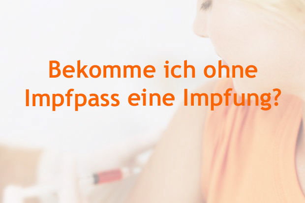 Impfschutz Erwachsene