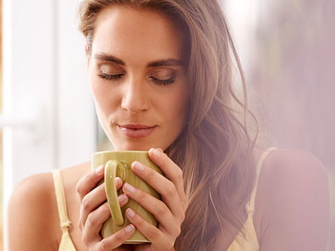 Erholung durch Anti-Stress-Tee