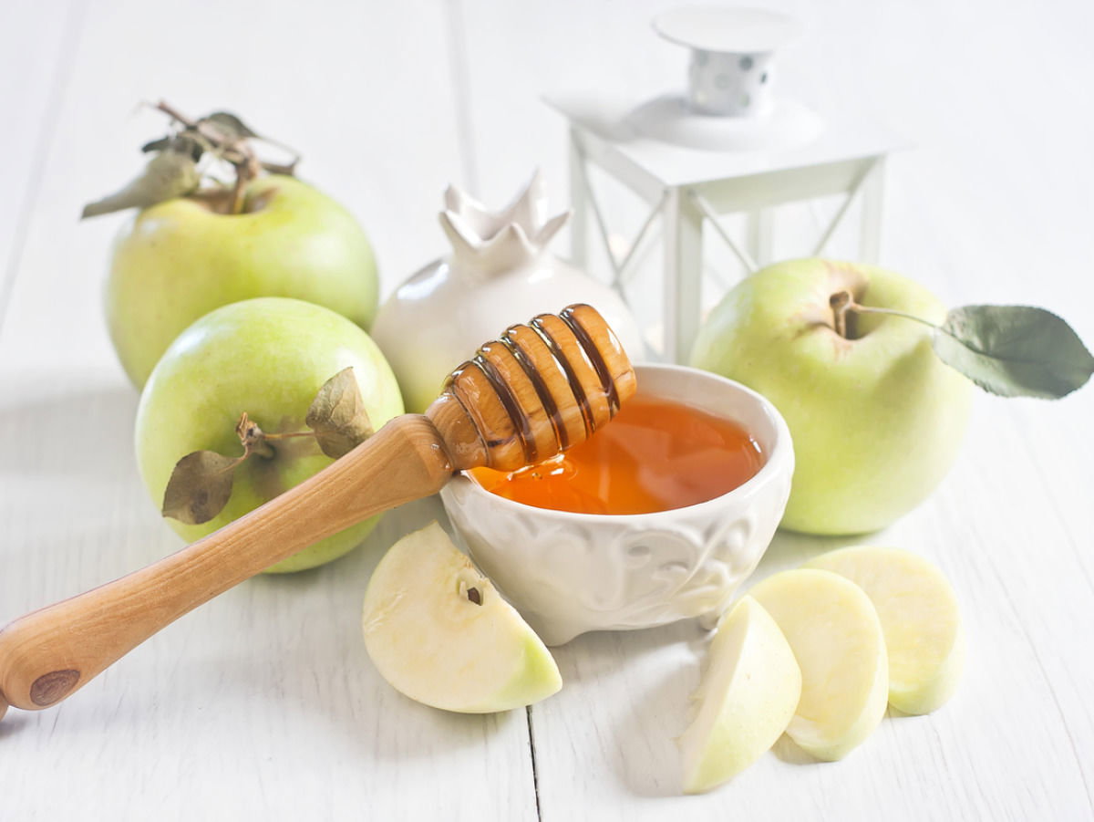 Peeling mit Apfel