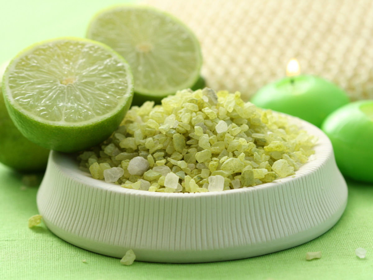 Mojito-Badesalz selber machen