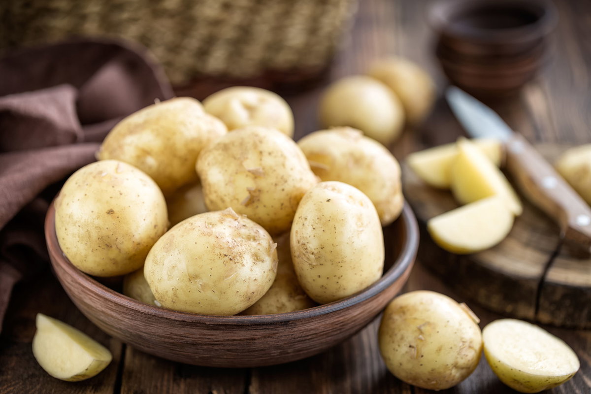 Saisonale Kartoffeln