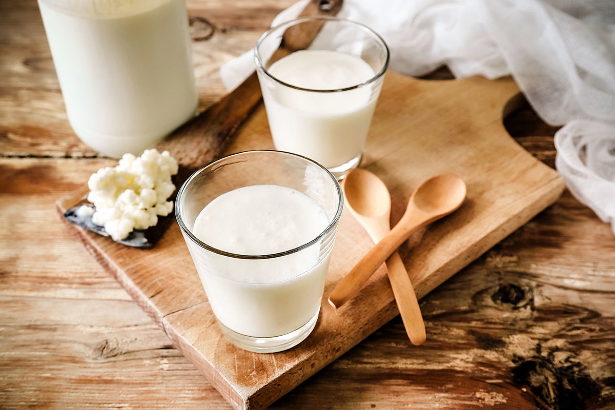 Kefir und Kefirknöllchen