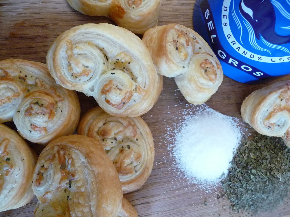Schweineöhrchen Blätterteig
