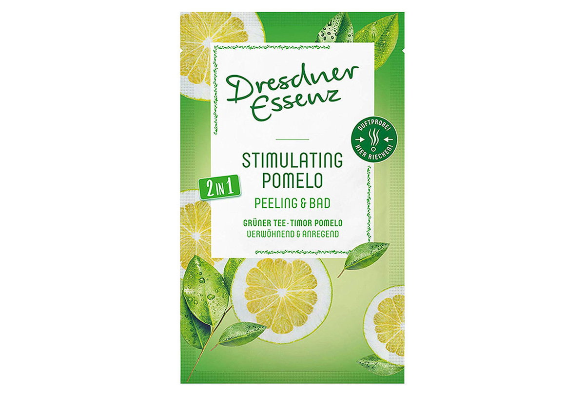 Dresdner Essenz Pflegebad Peelingbad Stimulating Pomelo