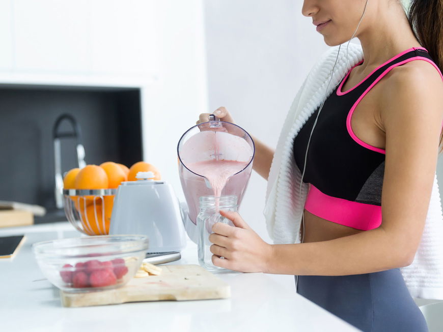 Sport Ernährung Frau
