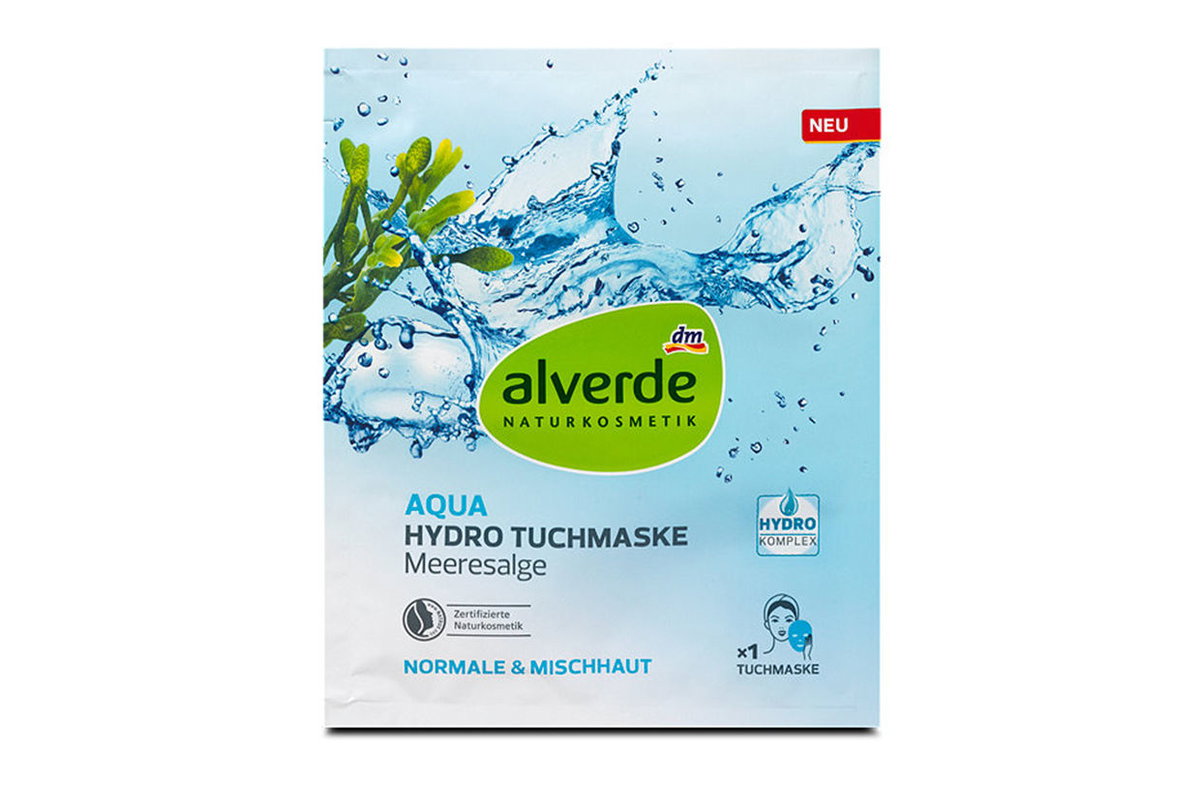 DM Alverde Hydro Tuchmaske