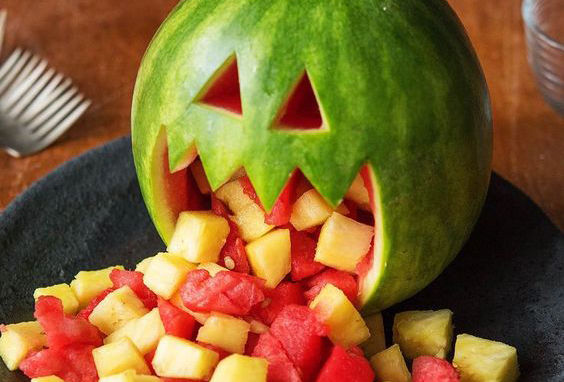Wassermelone Monster Halloween