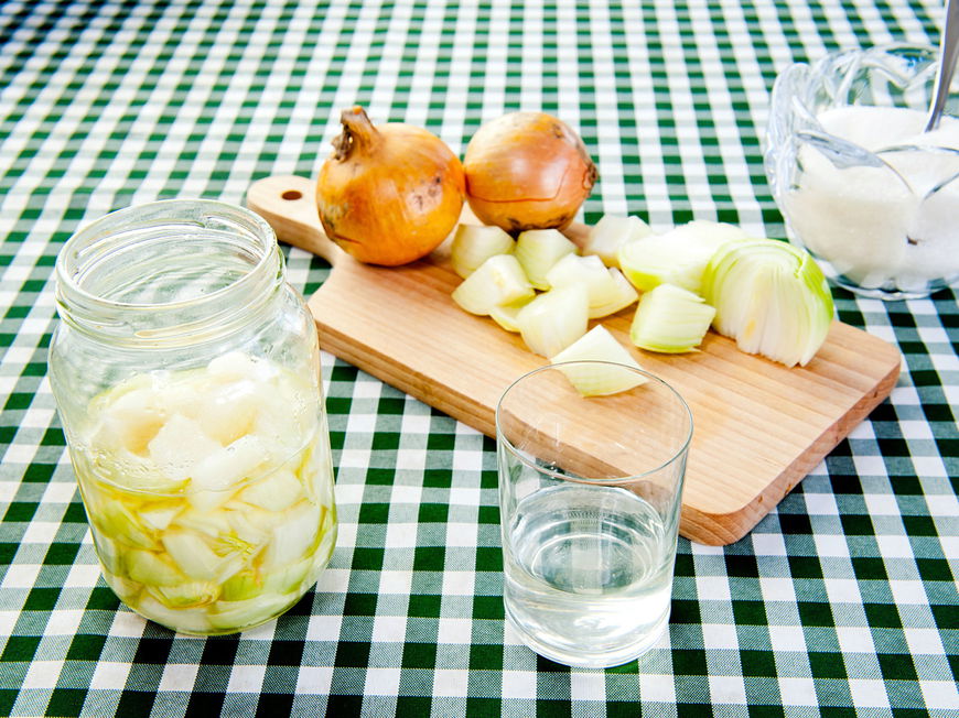 Zwiebelsaft selber machen