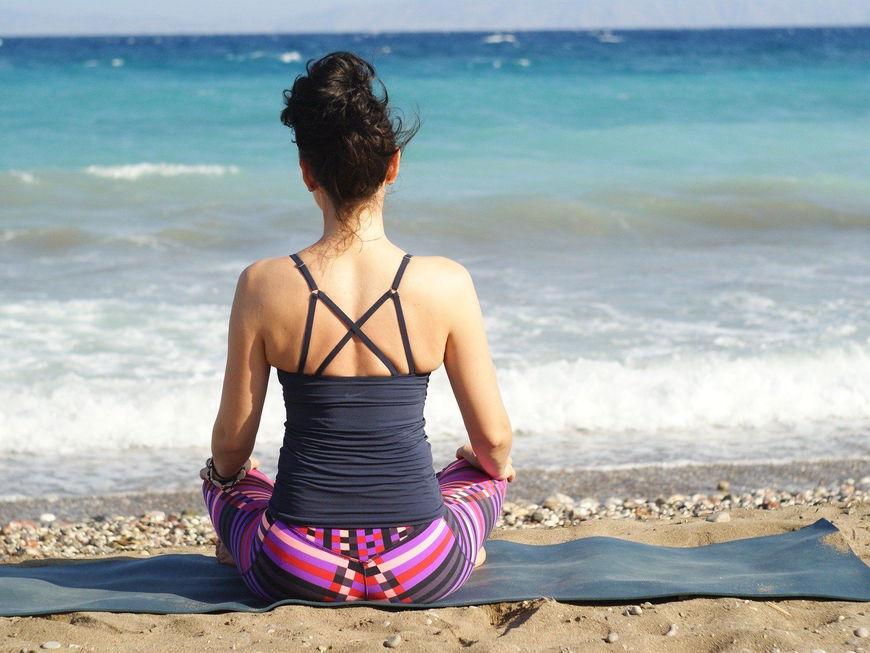 Yoga ist entspannend und tut rundum gut.