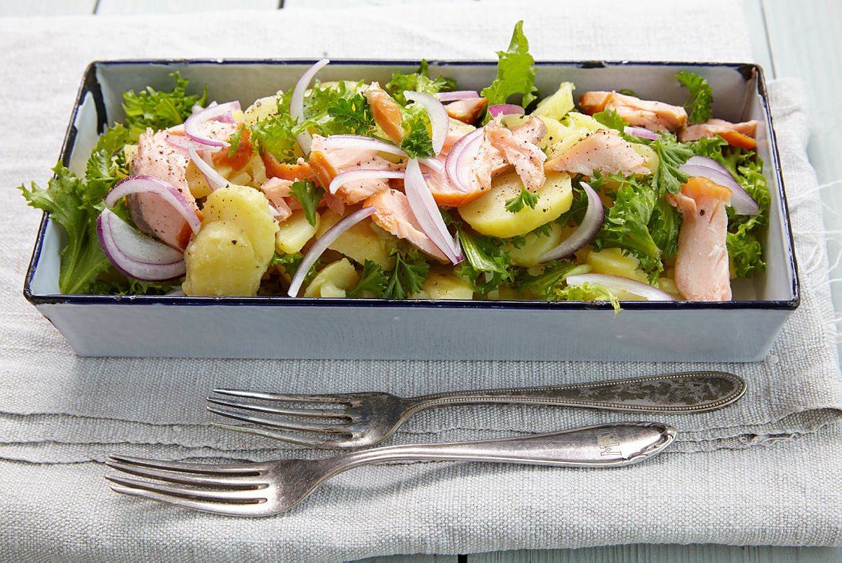 Kartoffel-Endivien-Salat