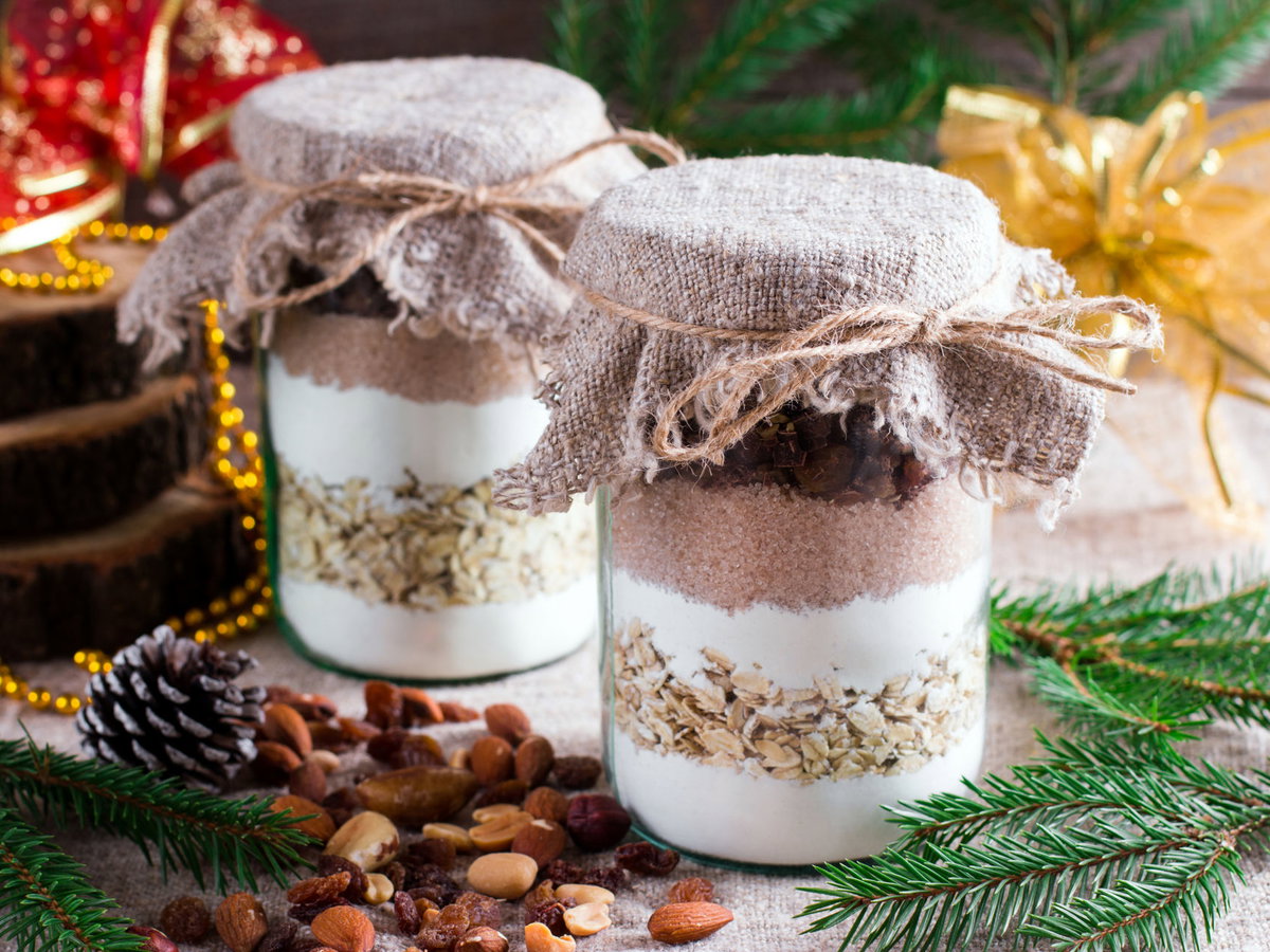 DIY-Backmischung im Glas für saftige Brownies