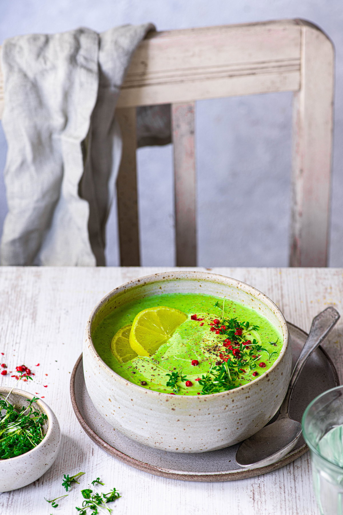 Zucchini-Cremesuppe