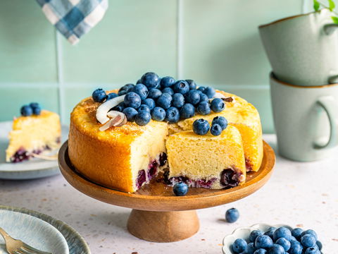 Lust auf saftigen Blaubeer-Kuchen? Hier kommt das gesunde Rezept