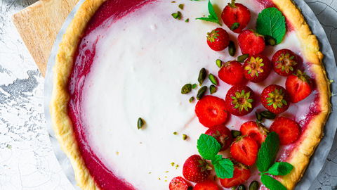 Erdbeer-Saison 2026: Dieser Kuchen ist Low Carb und spart Kalorien